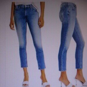 MOTHER The Mid Rise Dazzler Ankle Jeans